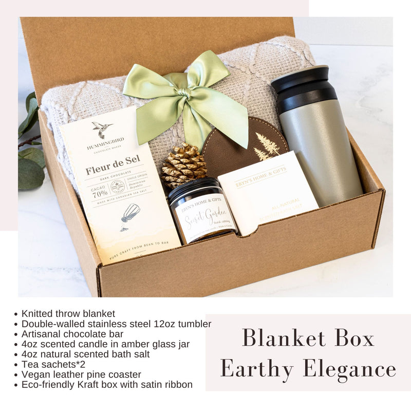 Blanket Box Earthy Elegance - erynshomeandgifts