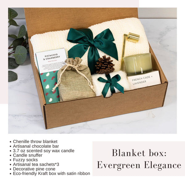 Blanket box: Evergreen Elegance - Eryn's Home and Gifts