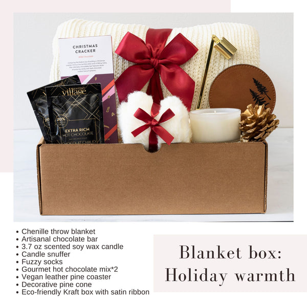 Blanket box: Holiday Warmth - erynshomeandgifts