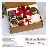 Blanket box: Holiday Warmth (with Mug) - Eryn's Home and Gifts