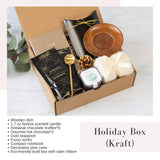 Holiday Box (Kraft) - erynshomeandgifts