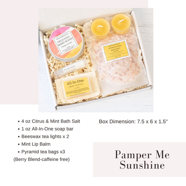 Pamper Me Sunshine - erynshomeandgifts